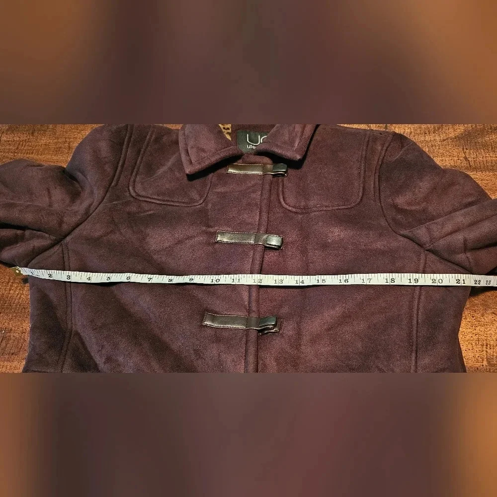 Utex Design Faux Micro Suede/Fur Leopard Print Ja… - image 15